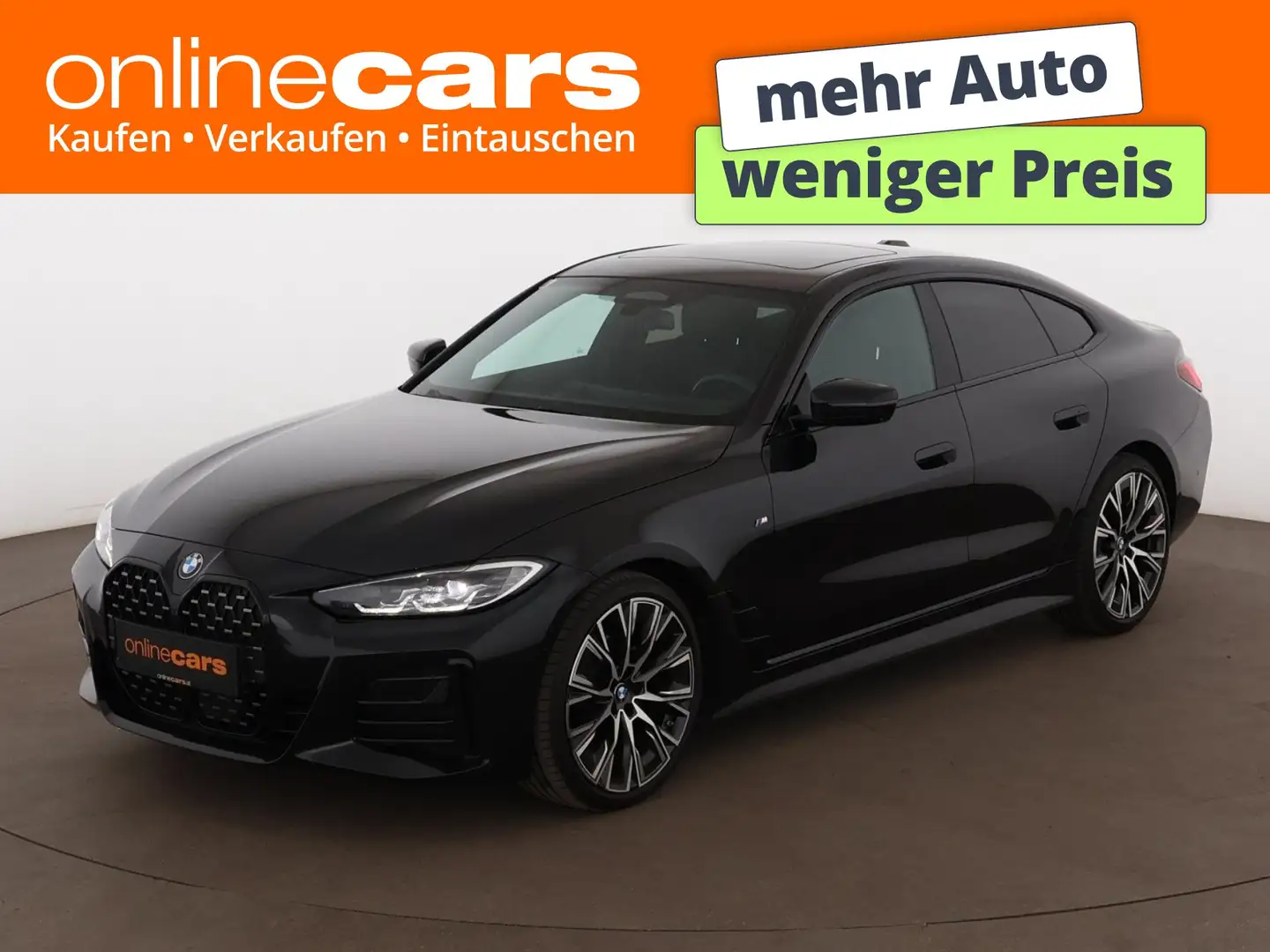 BMW 420 d Gran Coupe xDrive M-Sport Aut LED STANDHZG Schwarz - 1