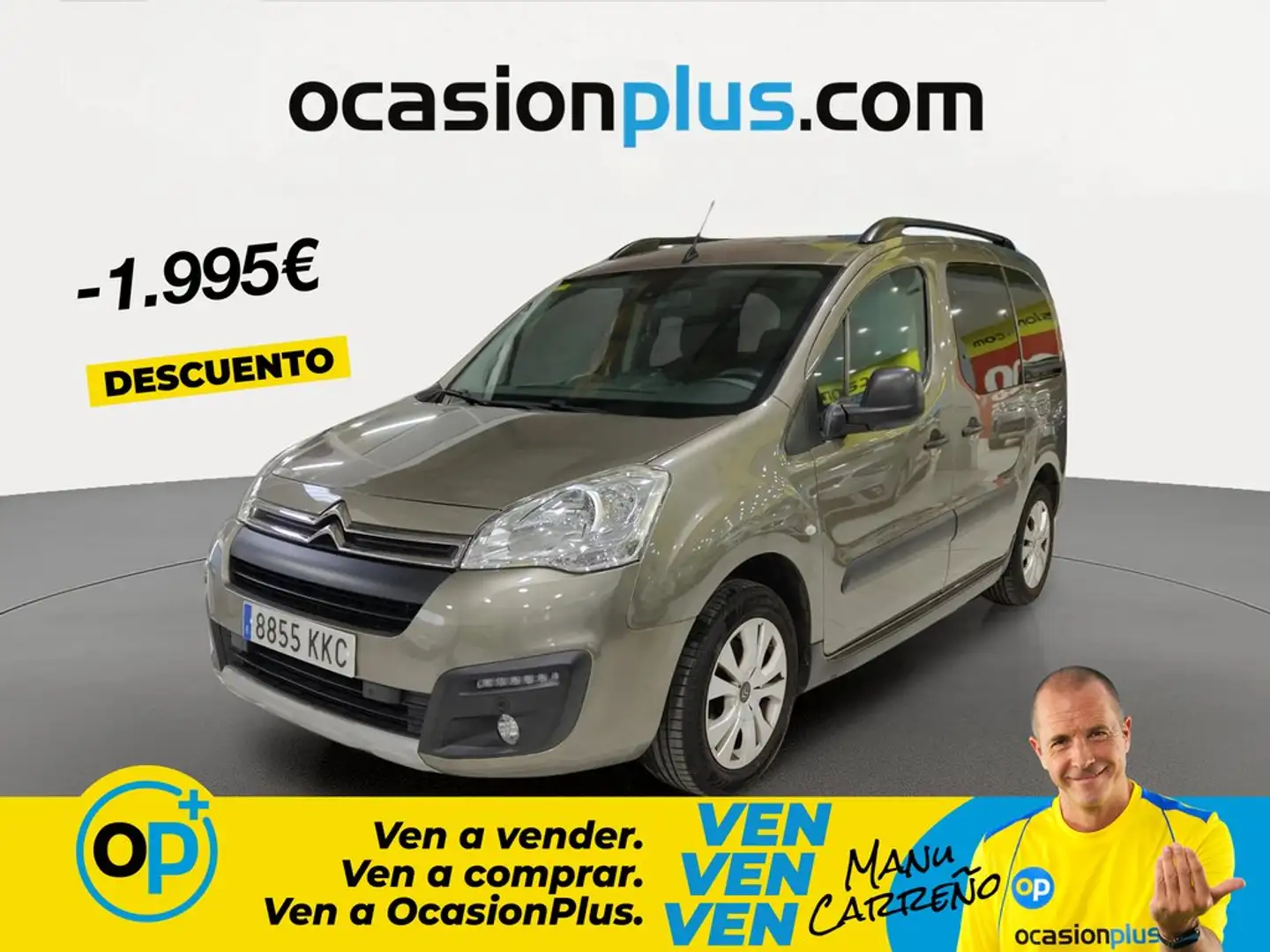Citroen Berlingo B. Multispace 1.6BlueHDi 20 Aniversario 1 Gris - 1