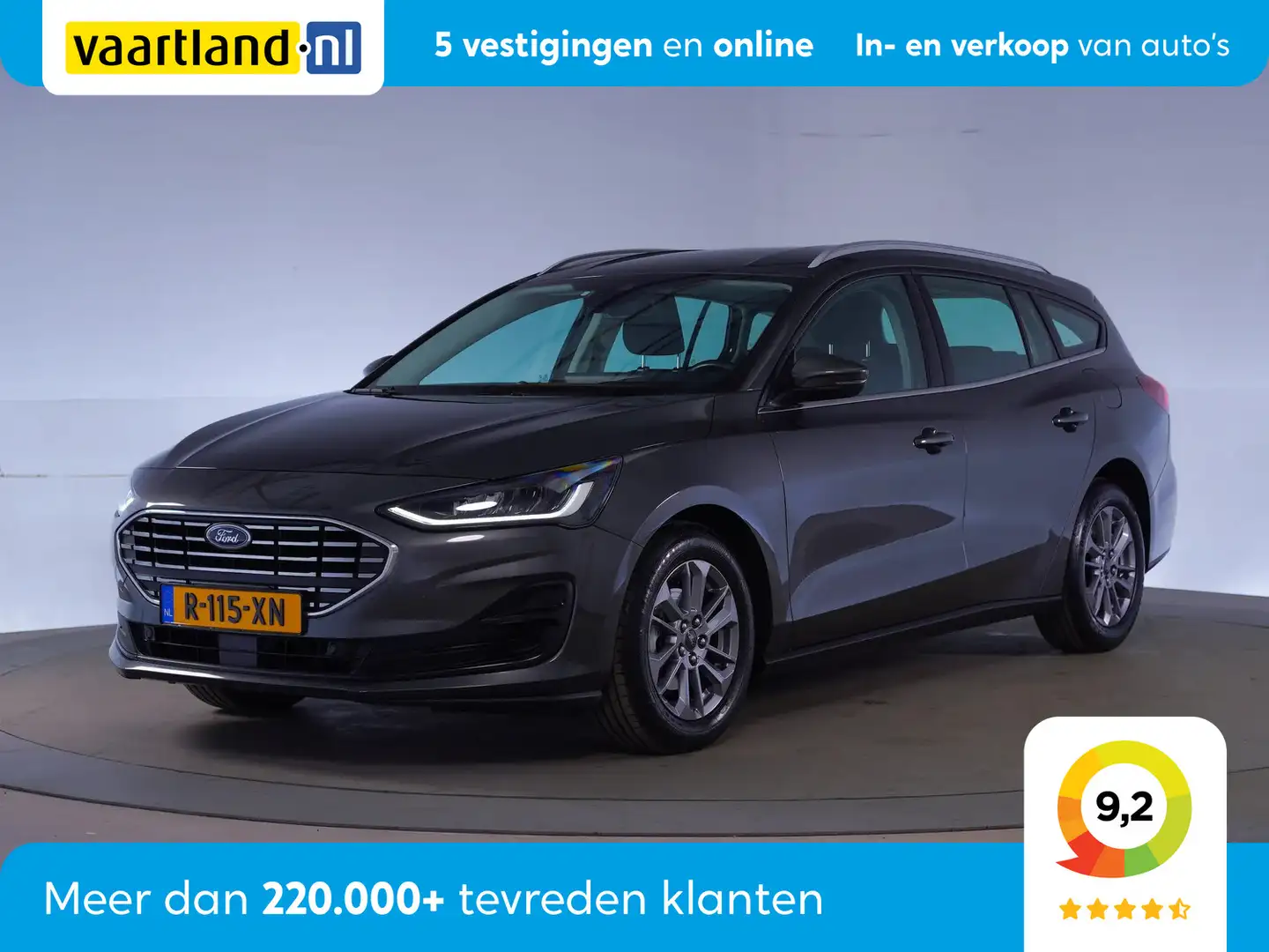 Ford Focus 1.0 EcoBoost 125pk Titanium NW-Model [ Navigatie L Grijs - 1