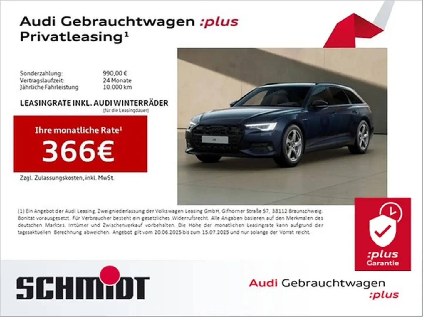 Audi A6 Avant 35 TDI Advanced LM19 AHK Kamera Pano Matr... Blauw - 1