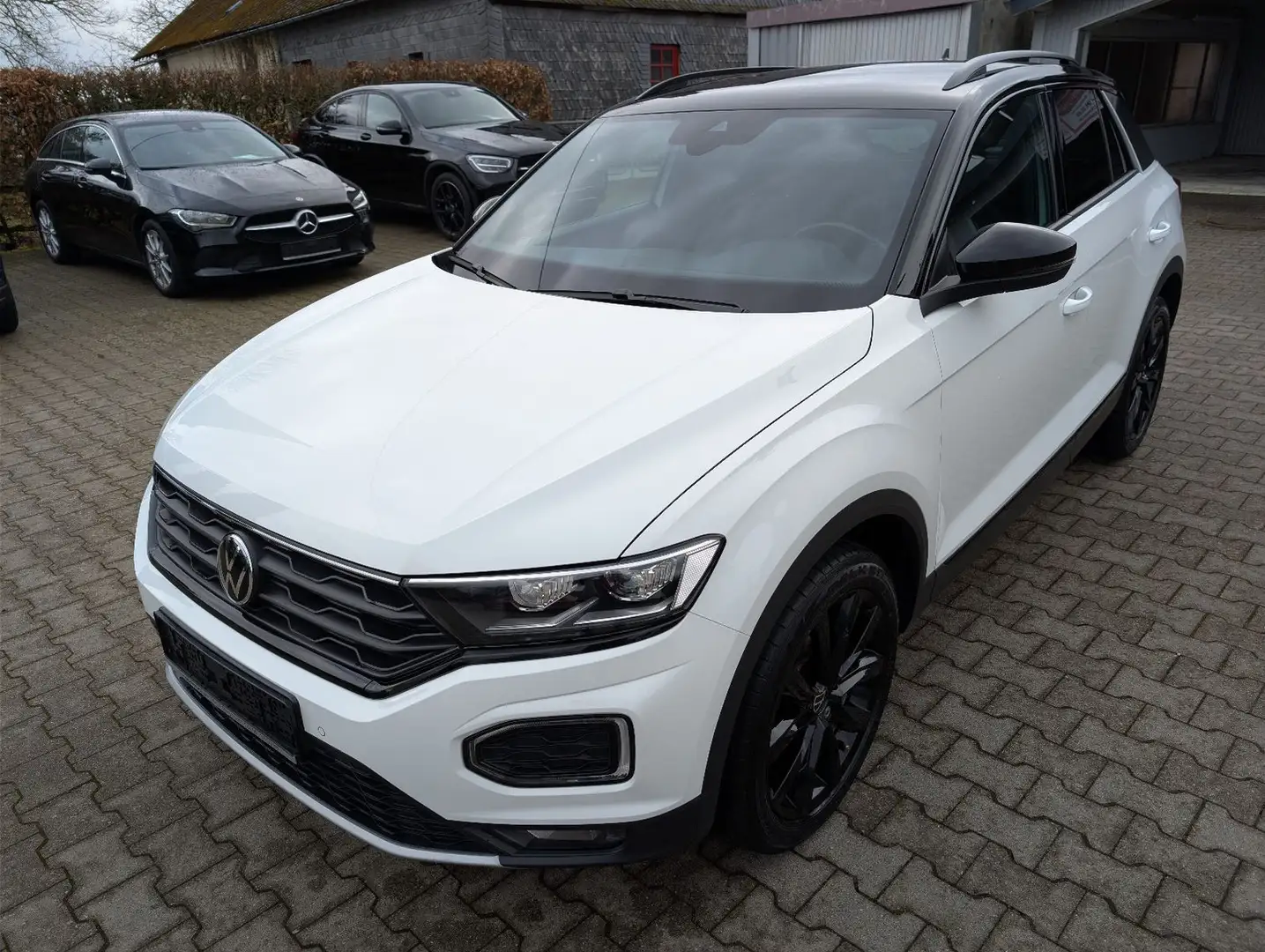 Volkswagen T-Roc Sport 1.5 TSI DSG Black Style Blanc - 1