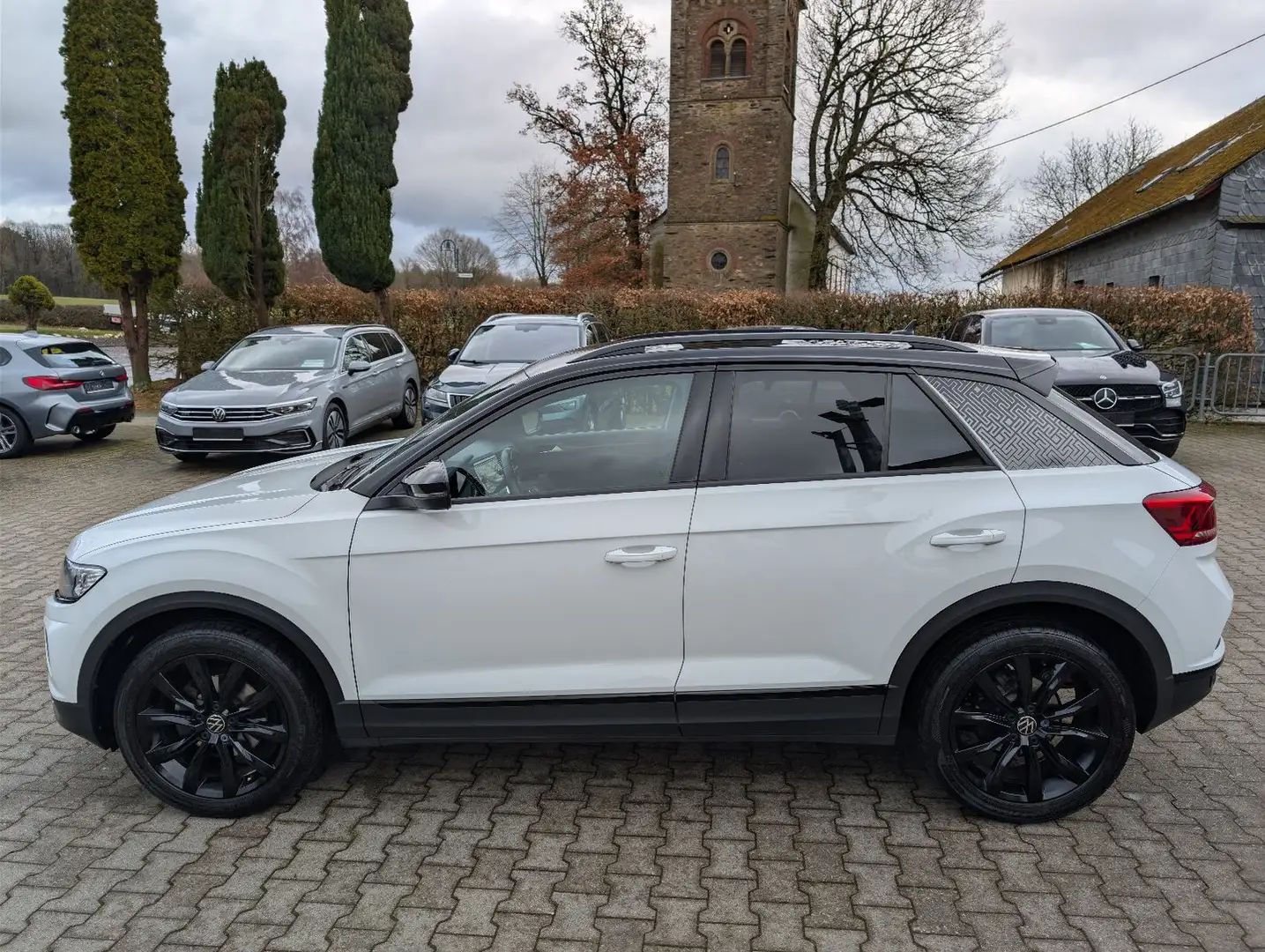 Volkswagen T-Roc Sport 1.5 TSI DSG Black Style Blanc - 2