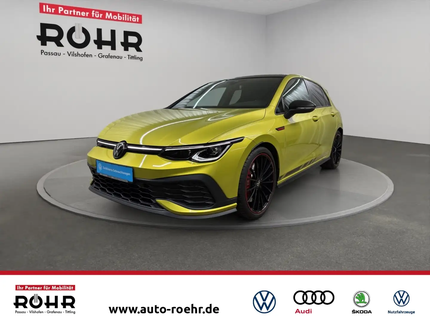 Volkswagen Golf VIII GTI Clubsport (Klima.Navi.Regensensor) 2.0 TS Gelb - 1