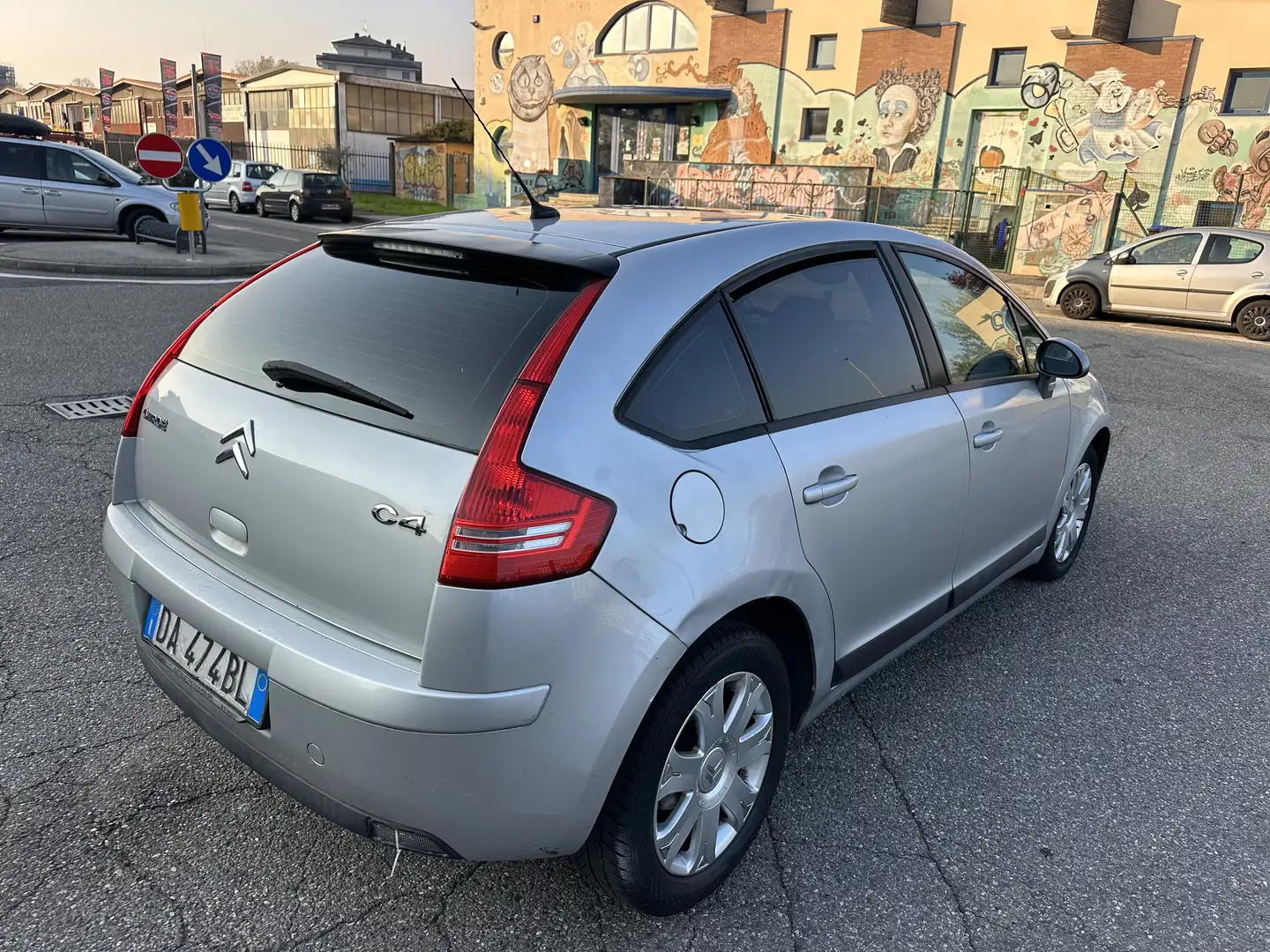 Citroen C4 1.6 16v, 80kw, 154.000KM, EURO 4 BENZINA Argento - 2