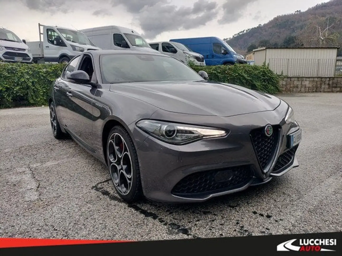 Alfa Romeo Giulia Giulia 2.2 Turbodiesel 210 CV AT8 AWD Q4 Veloce Grigio - 1