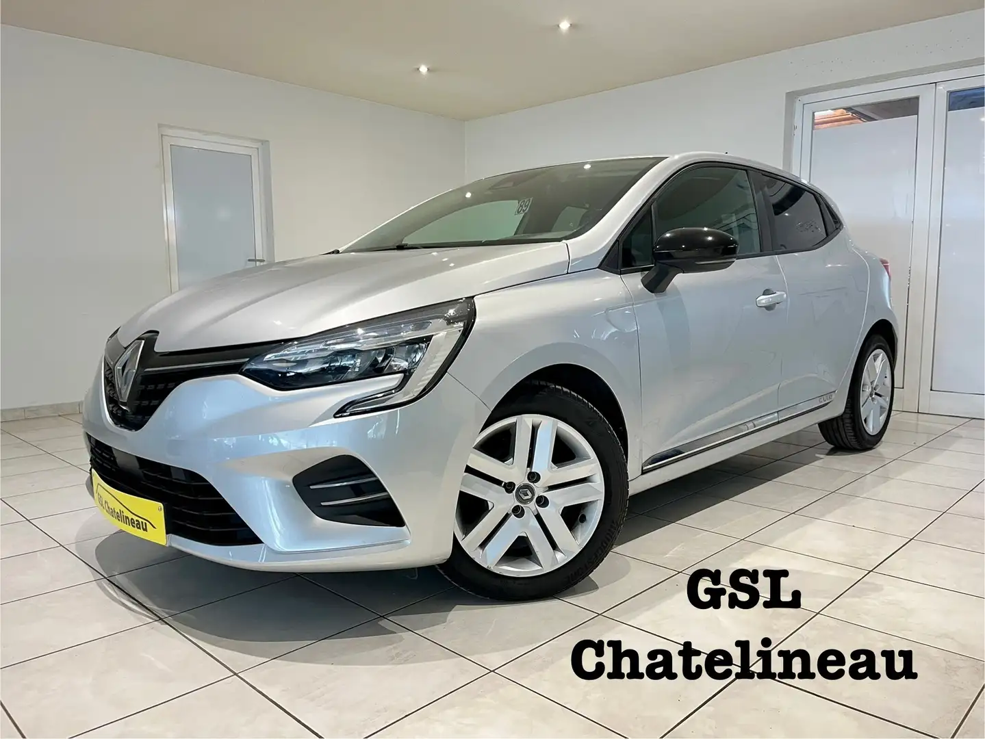 Renault Clio 1.0TCe 91CV 2021 Airco/Cruise/Navi/Carplay/Capteur Gris - 1