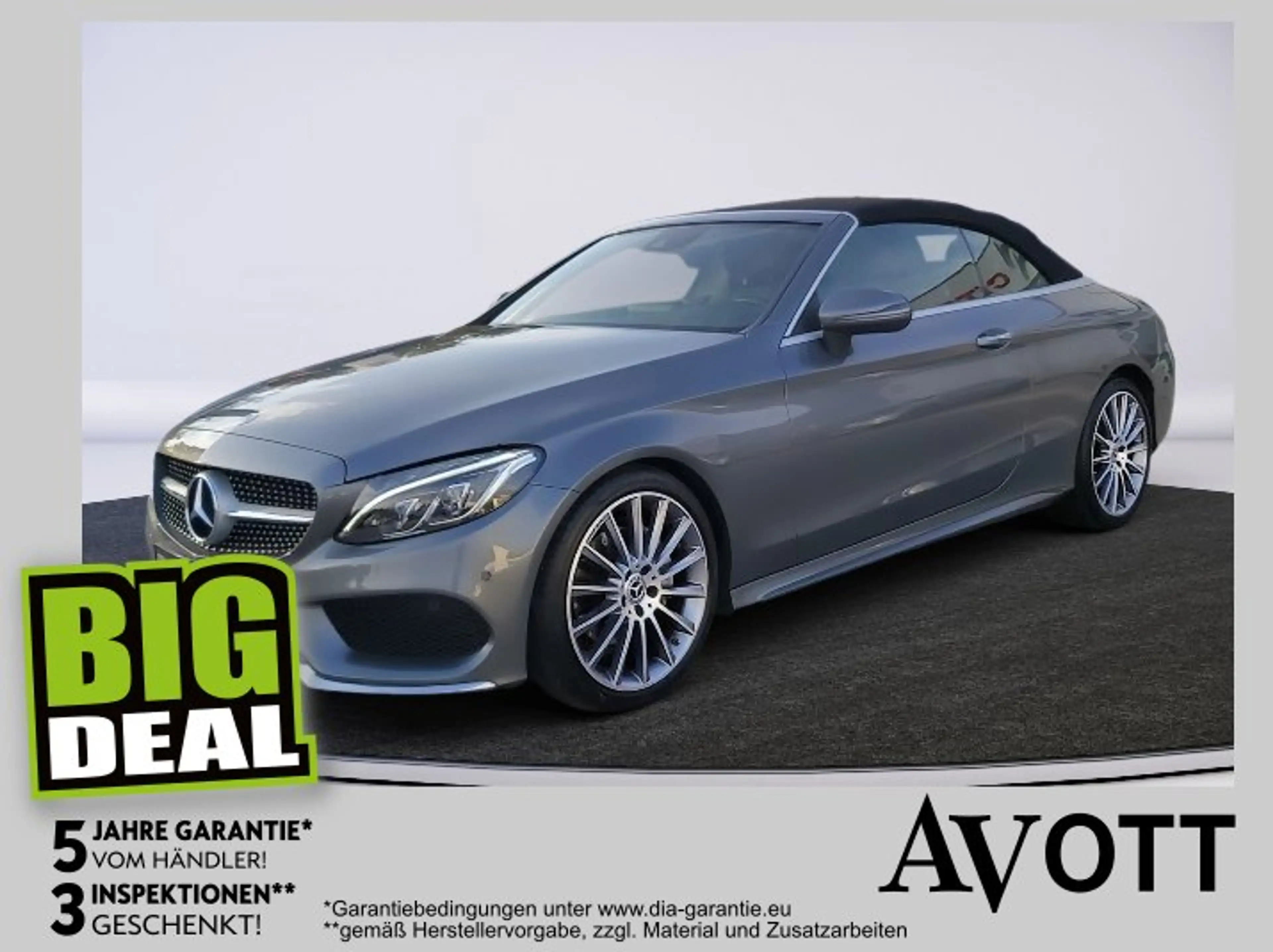 Mercedes-Benz C 220 d Cabrio AMG Line 2xKlima AUT DynLicht LED