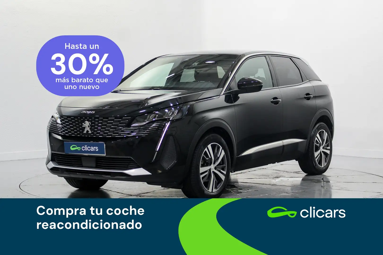 Peugeot 3008 1.2 S&S PureTech Allure Pack 130 Noir - 1