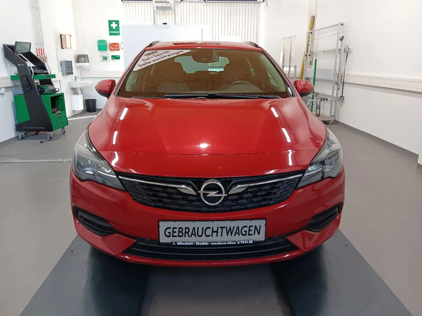 Opel Astra Sports Tourer 1.2 T Elegance Winterräder Rot - 2
