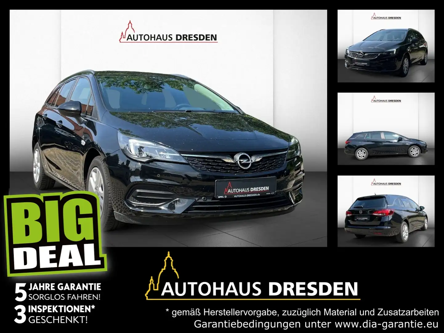 Opel Astra K Sports Tourer 1.2 Turbo ALLWETTERREIFEN Noir - 1