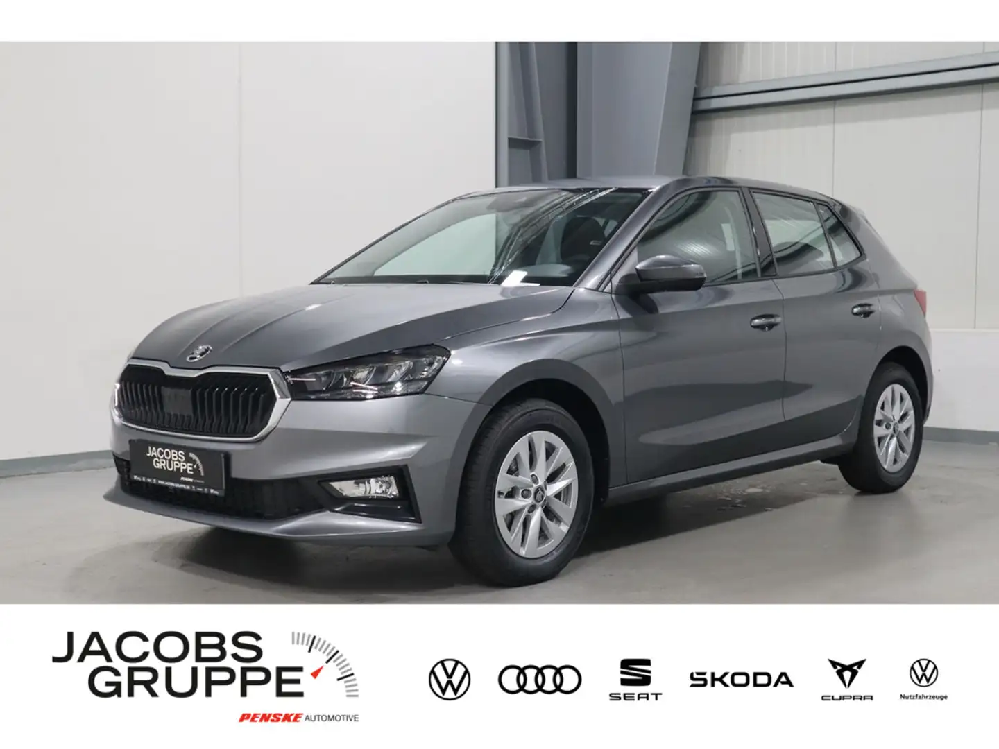 Skoda Fabia 1.0 TSI Edition + LED,5 J Garantie,PDC, Gris - 1