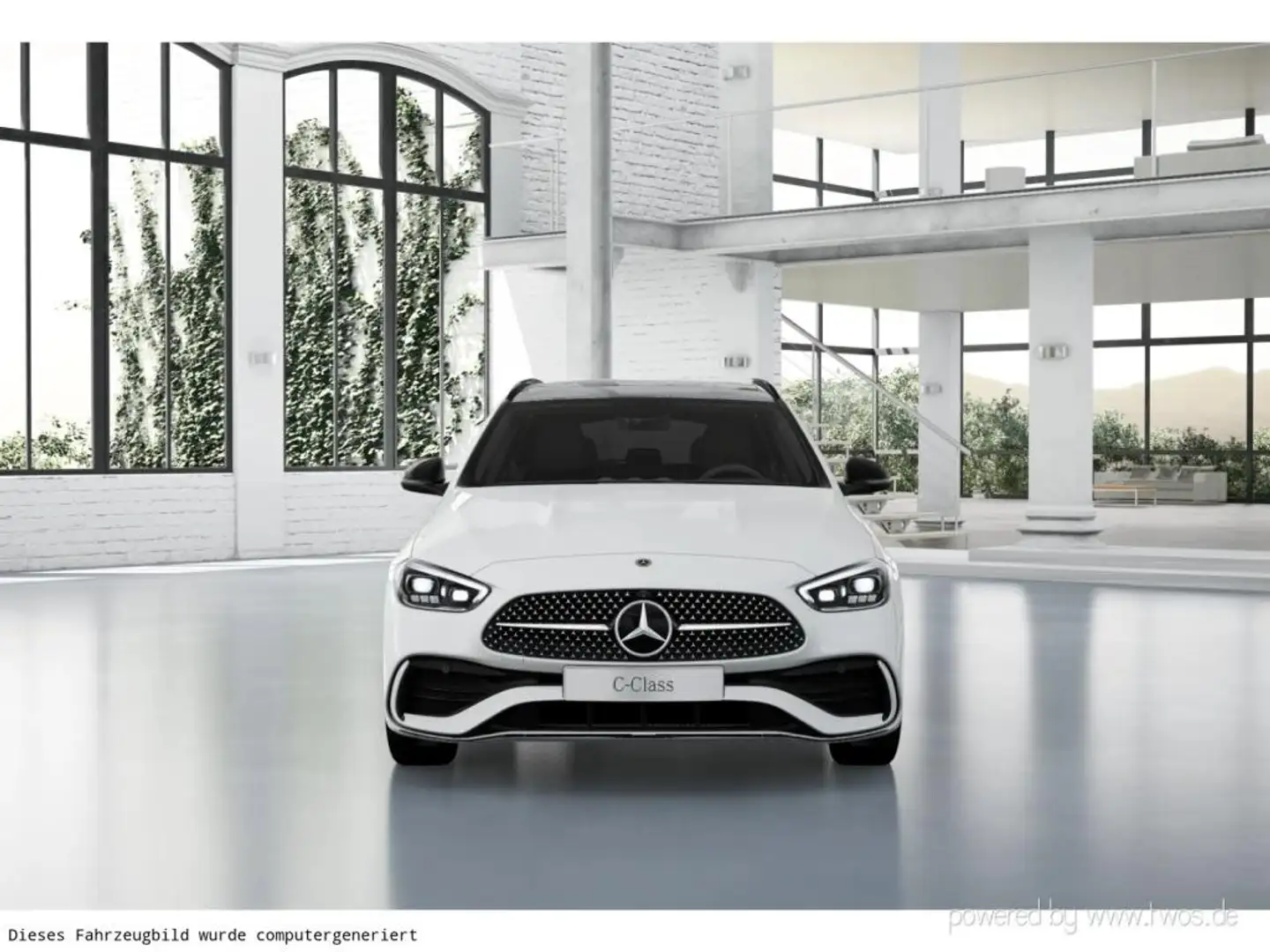 Mercedes-Benz C 300 e T-Modell Pano Night SpurW S-Sitz PDC LM Fehér - 2