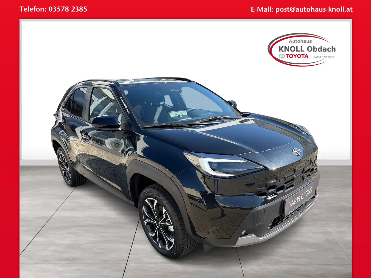 Toyota Yaris Cross Hybrid AWD-i Teamplayer Technikpaket Schwarz - 1