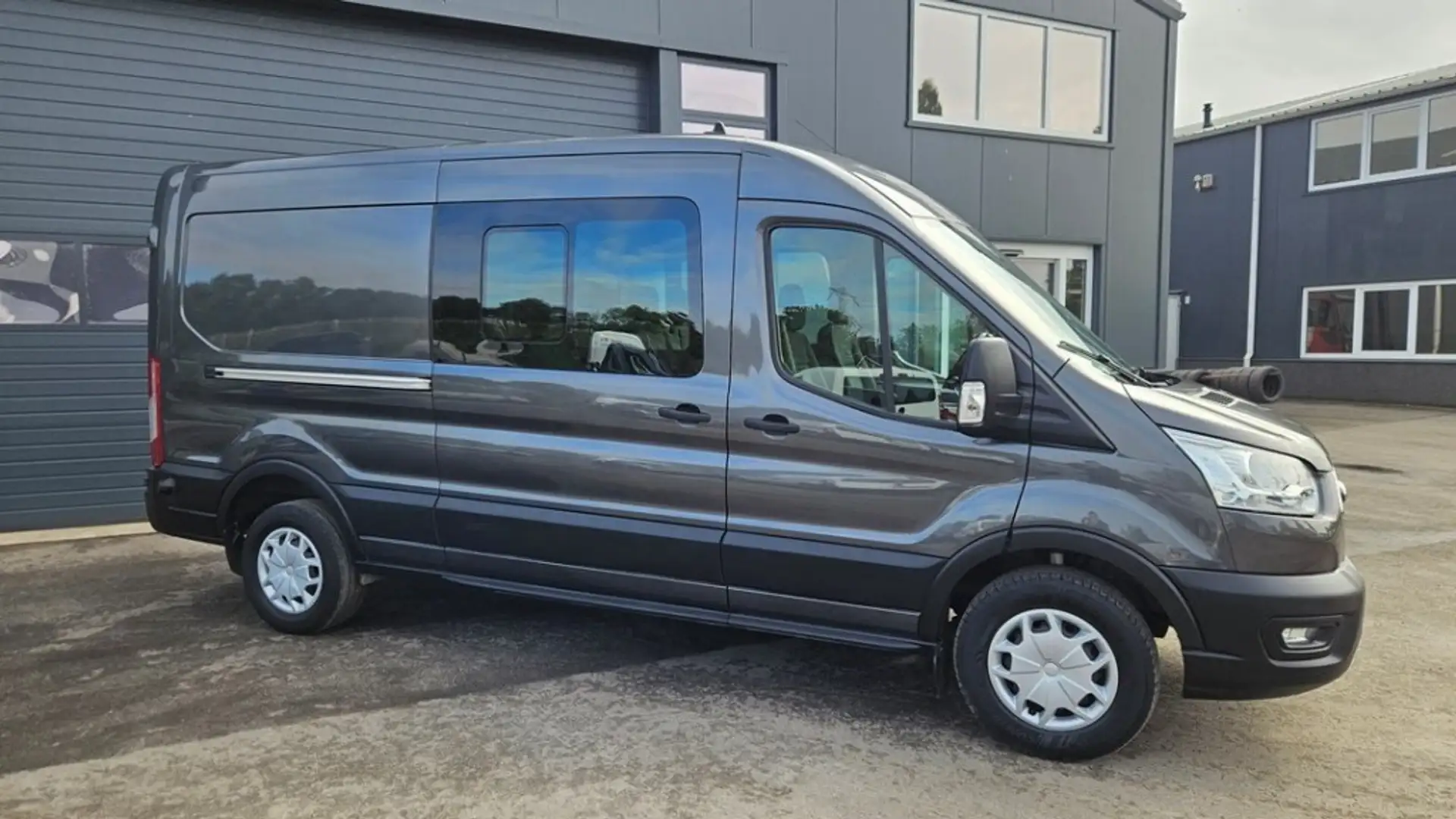 Ford Transit Dubbele cabine Grijs - 2