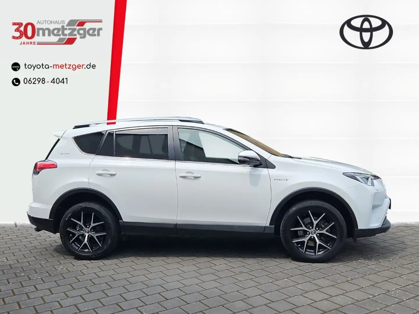 Toyota RAV 4 2.5 Hybrid 4x2 Style Selection +Leder +Navi +Sound Weiß - 2