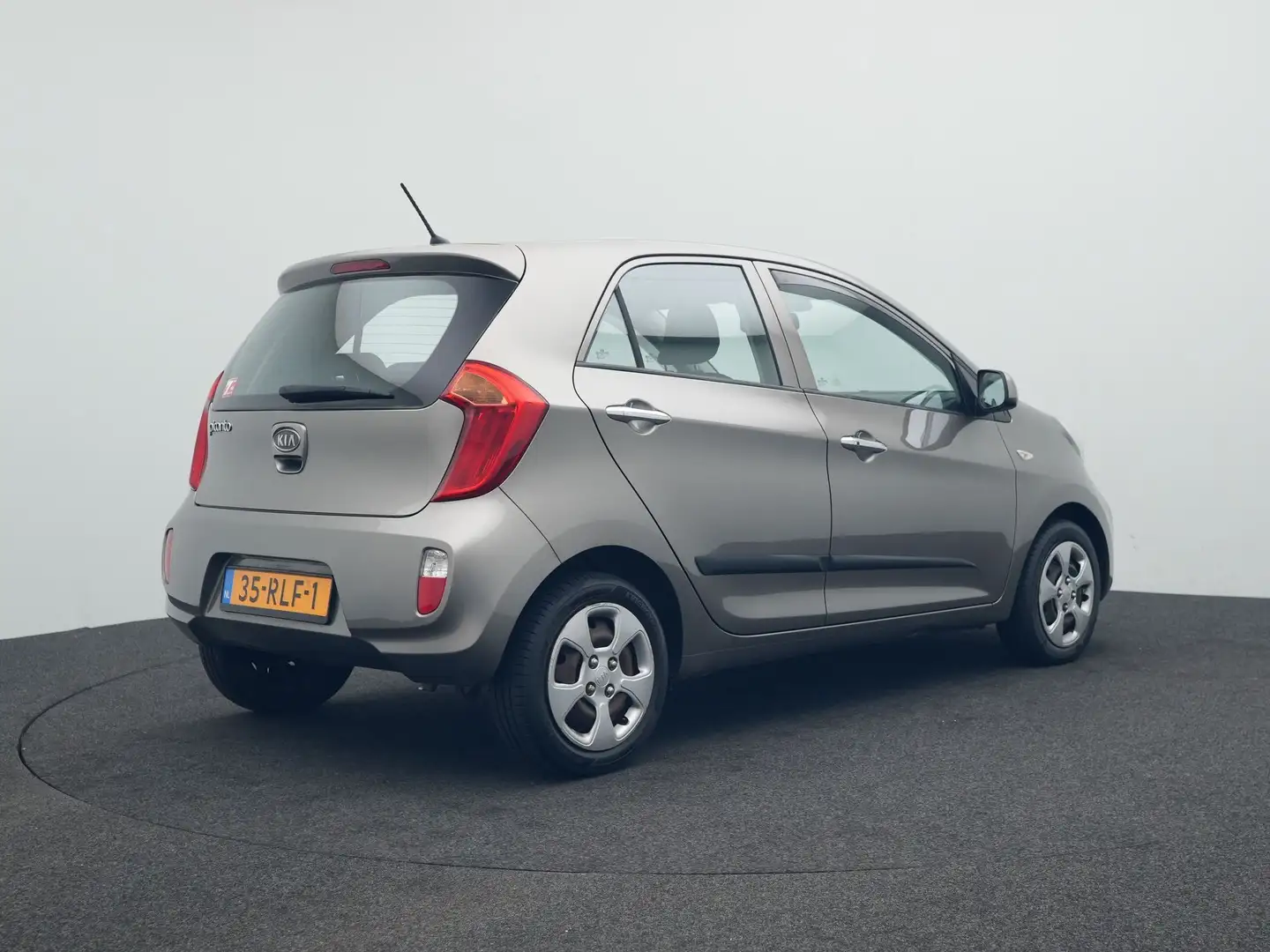 Kia Picanto 1.2 CVVT Comfort Pack Automaat | Climate Control | Grijs - 2