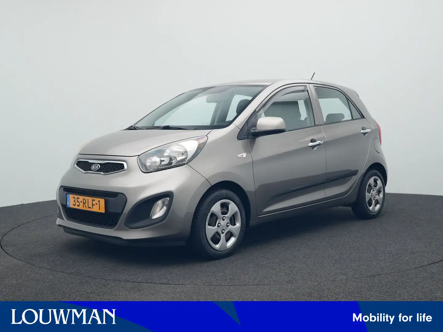 Kia Picanto 1.2 CVVT Comfort Pack Automaat | Climate Control | Grijs - 1