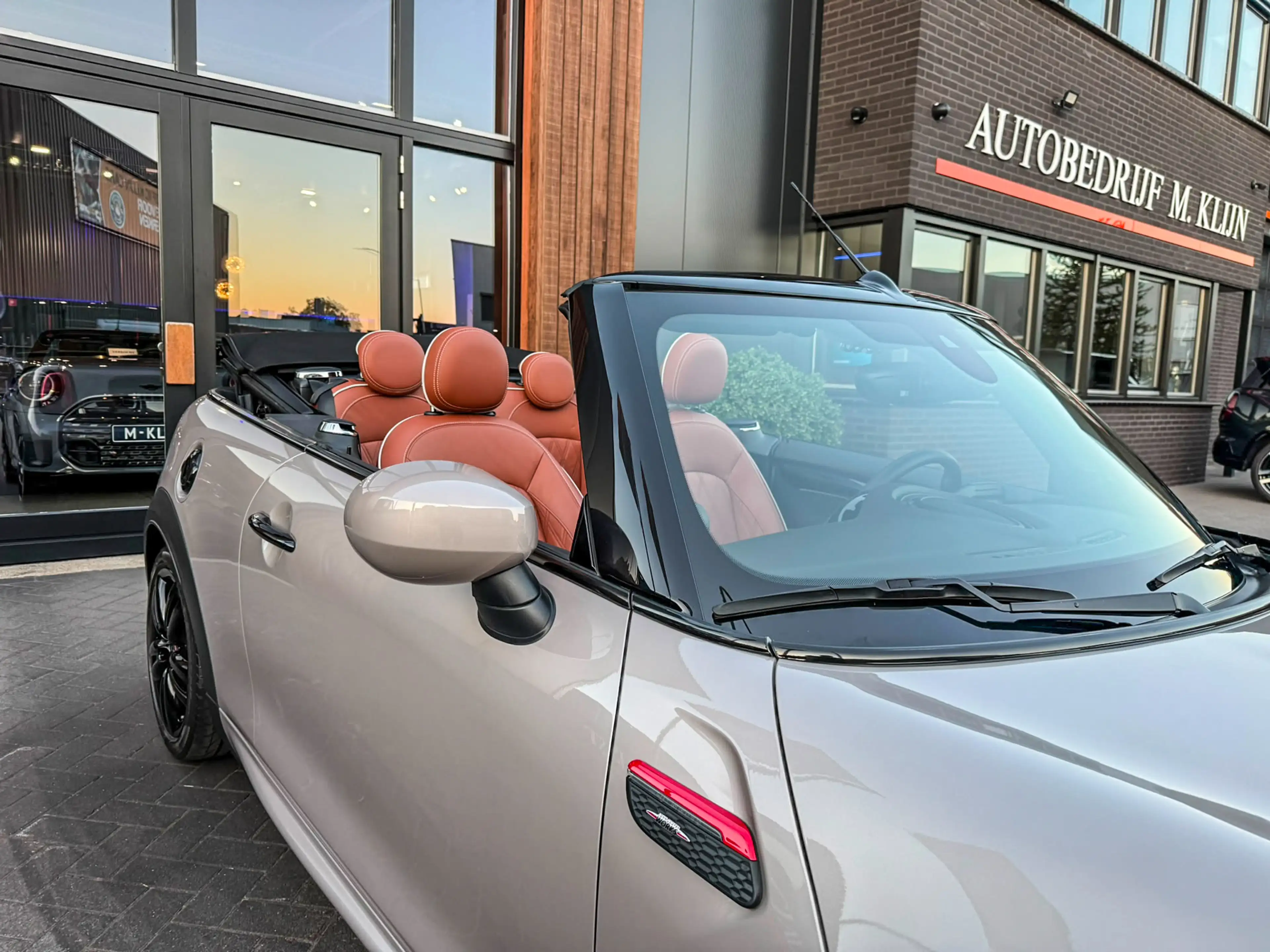 MINI John Cooper Works Cabrio 2.0 JCW Pack F1 aut Rooftopgrey/Bruin leer/Camera/ — photo 41