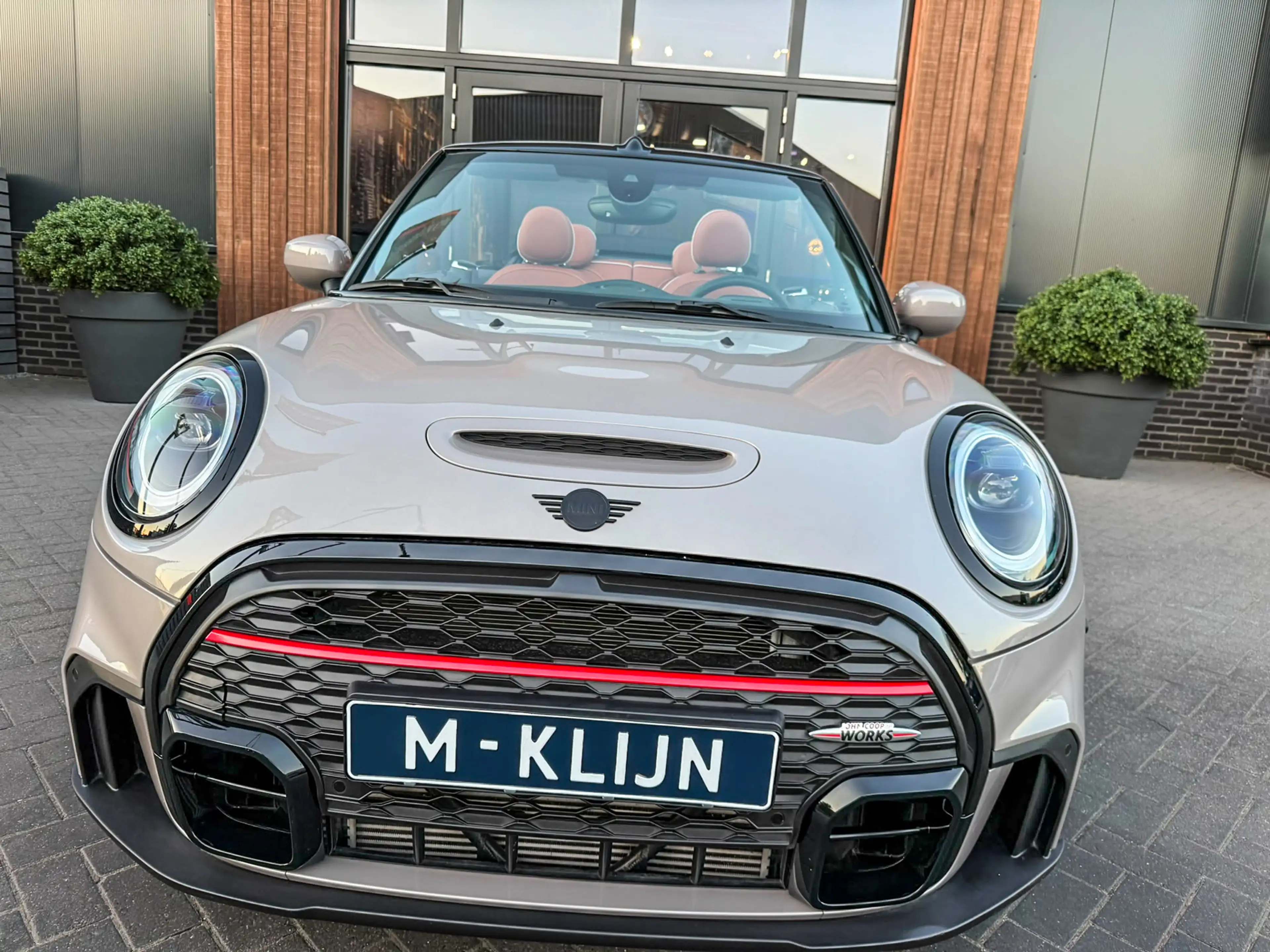 MINI John Cooper Works Cabrio 2.0 JCW Pack F1 aut Rooftopgrey/Bruin leer/Camera/ — photo 44
