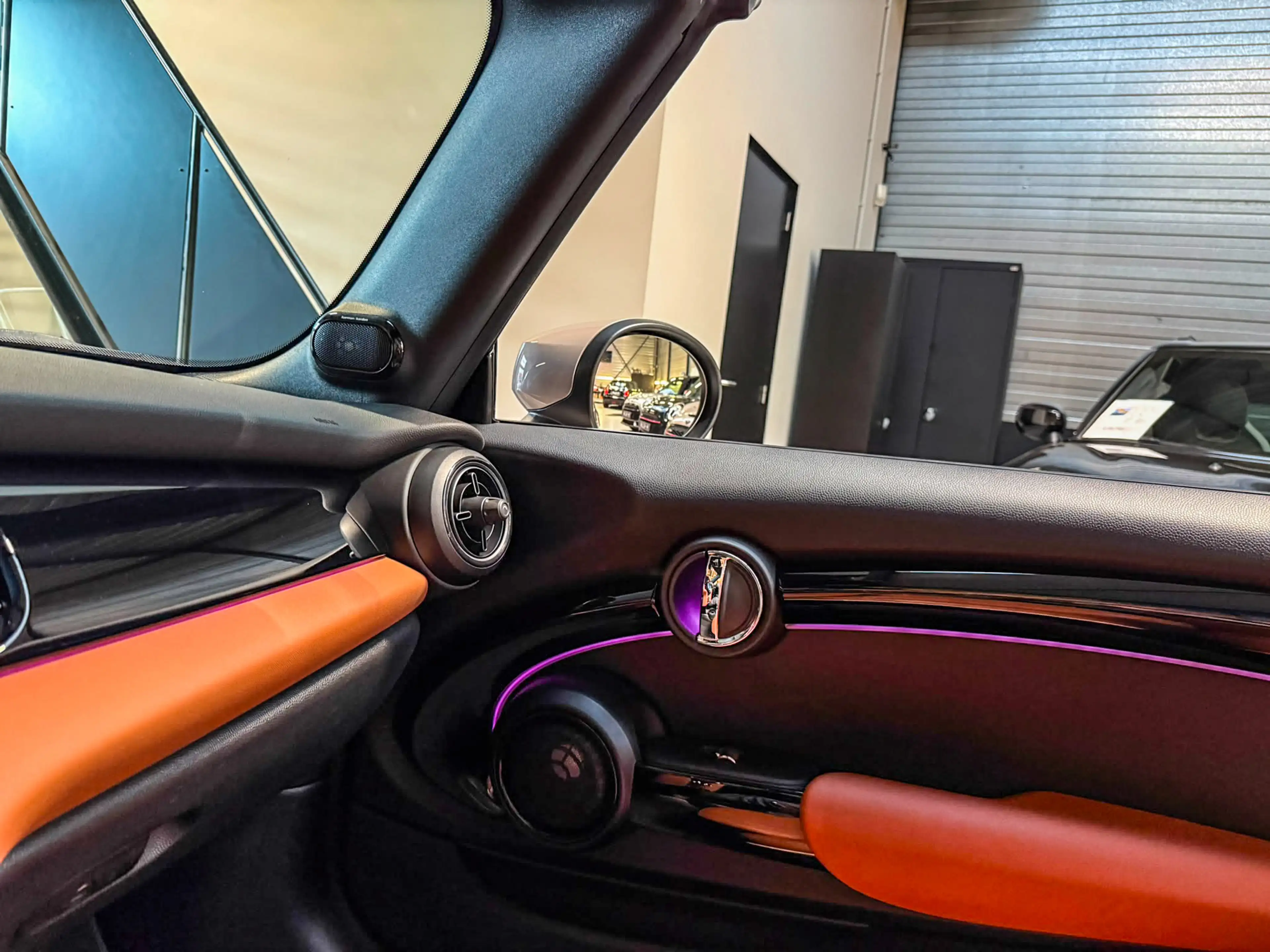 MINI John Cooper Works Cabrio 2.0 JCW Pack F1 aut Rooftopgrey/Bruin leer/Camera/ — photo 8