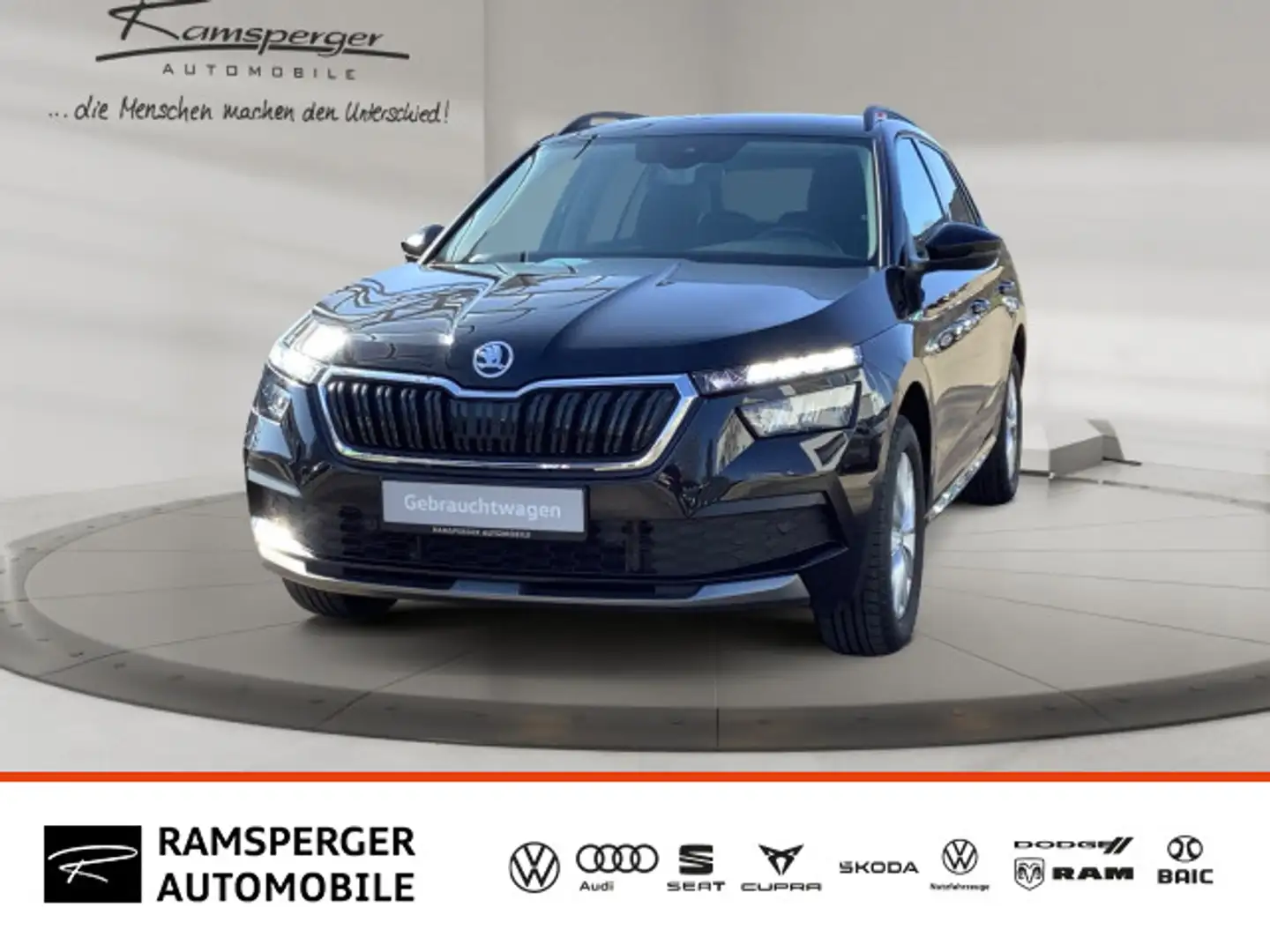 Skoda Kamiq 1.0 TSI Ambition GRA LED Climatronic SHZ P Schwarz - 1
