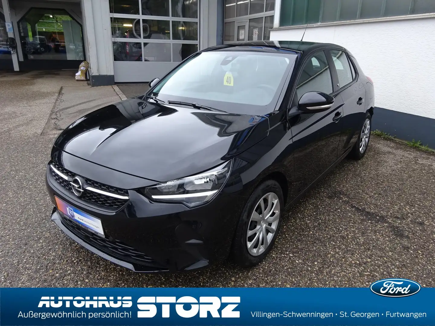 Opel Corsa F AUTOMATIK|TECHNOLOGIE PAKET|SICHT PAKET|SICHERHE Schwarz - 2