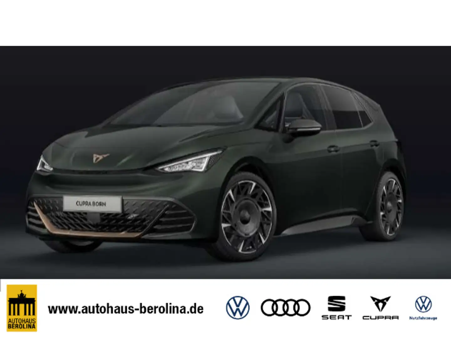 CUPRA Born VZ 79 kWh *PANO*AR-HuD*SENNHEISER*WärmeP* Vert - 1