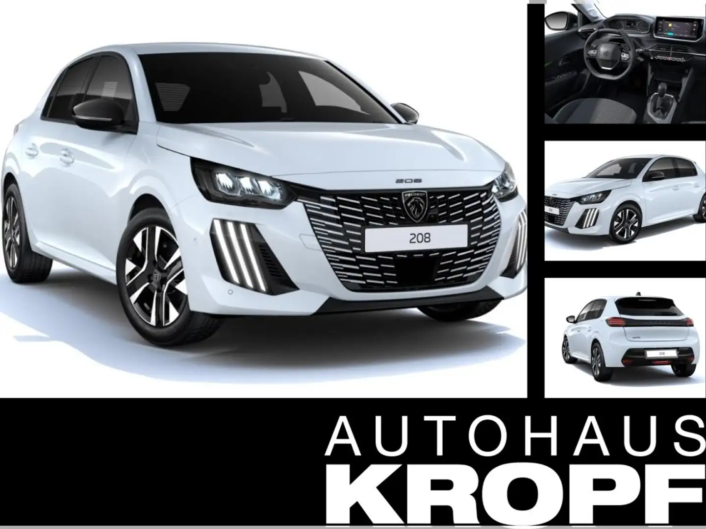 Peugeot 208 Allure PureTech Weiß - 1