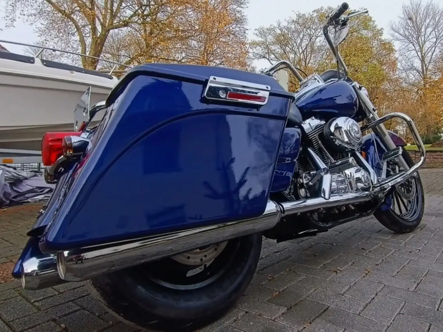 Harley-Davidson Road King Bleu - 1