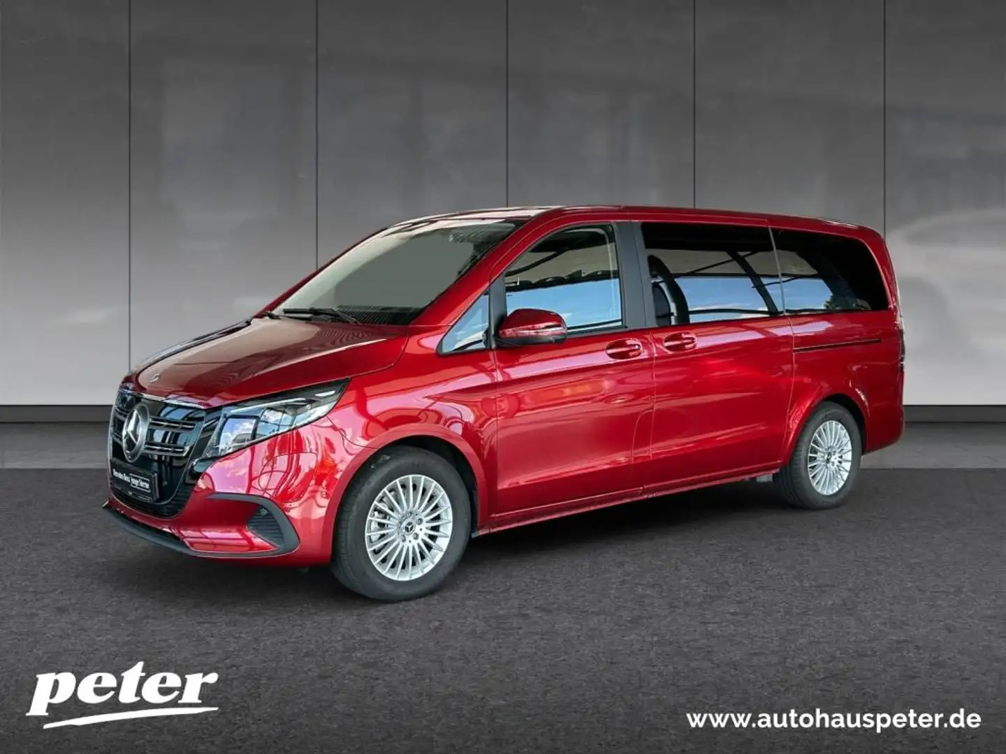 Mercedes-Benz EQV 300 Lang LED+DISTR+KAMERA Rouge - 1