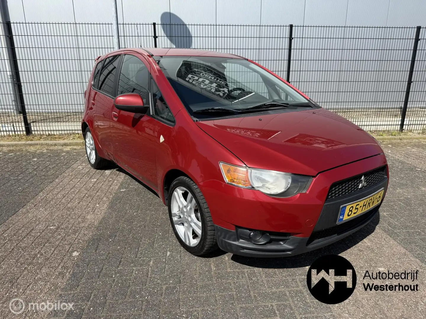 Mitsubishi Colt 1.3 Intro Edition Airco Cruise Control Parkeersens Rouge - 1