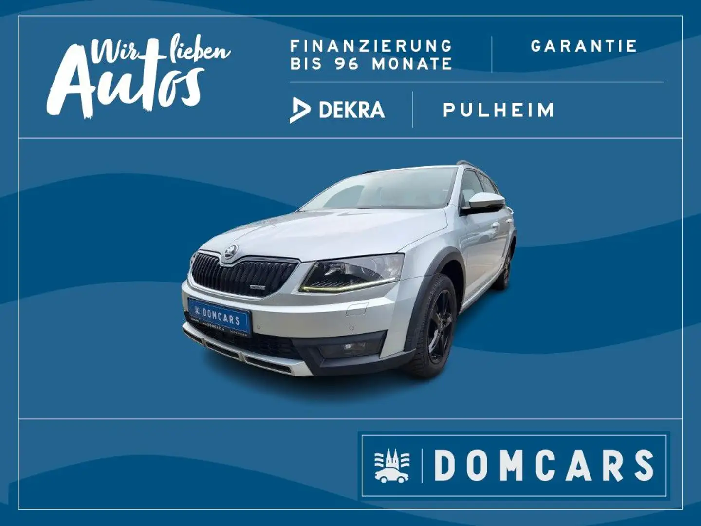 Skoda Octavia Combi Scout 4x4/PANO/BI-XENON/KAMERA/ALU Silber - 1