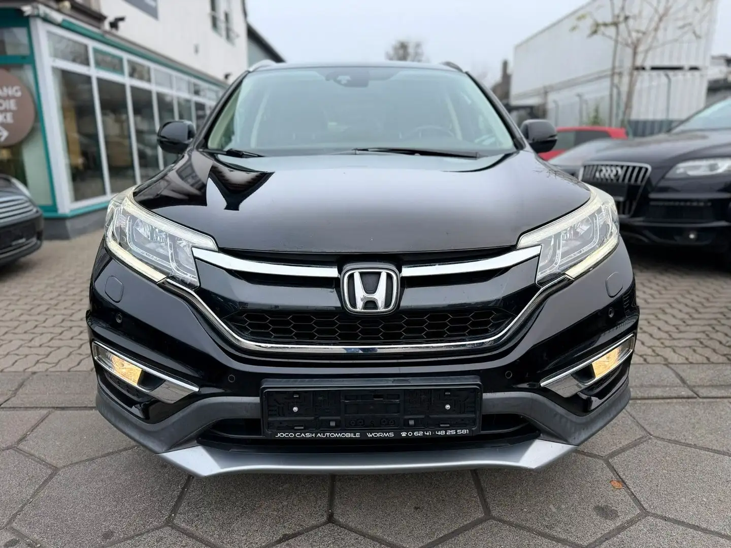 Honda CR-V Elegance 4WD*NAVI*AHK*LED*SHZG*XENON Schwarz - 2
