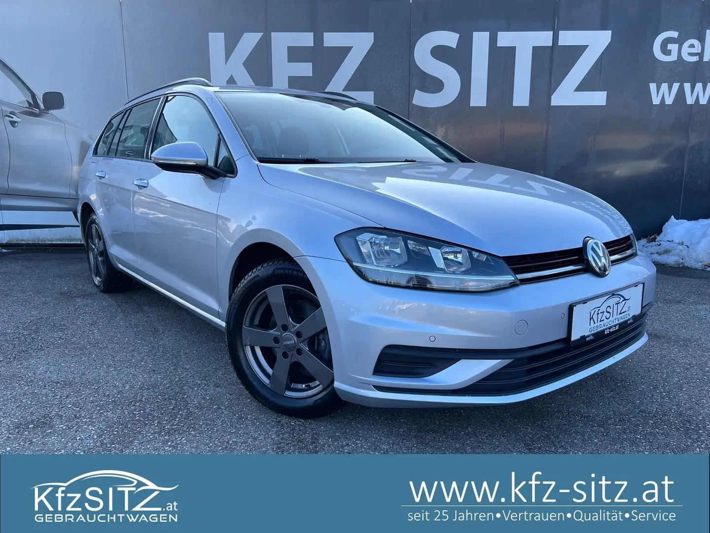 Volkswagen Golf Variant 1,6 TDI | ACC/RFK Silber - 1
