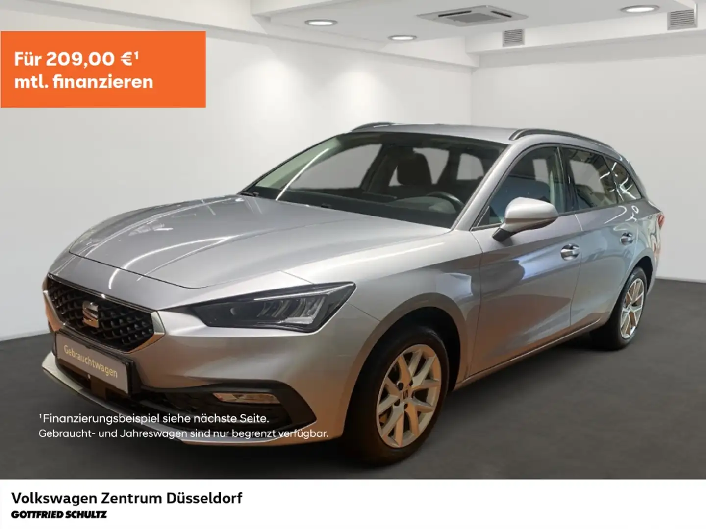 SEAT Leon Sportstourer 1.0 TSI DSG Style Navigation Silber - 1