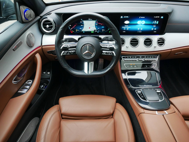 Mercedes-Benz E 300 e PHEV AMG SOH 100% new battery Pano/Matt/AHK/Nappa/360/3D Hifi/ — photo 11