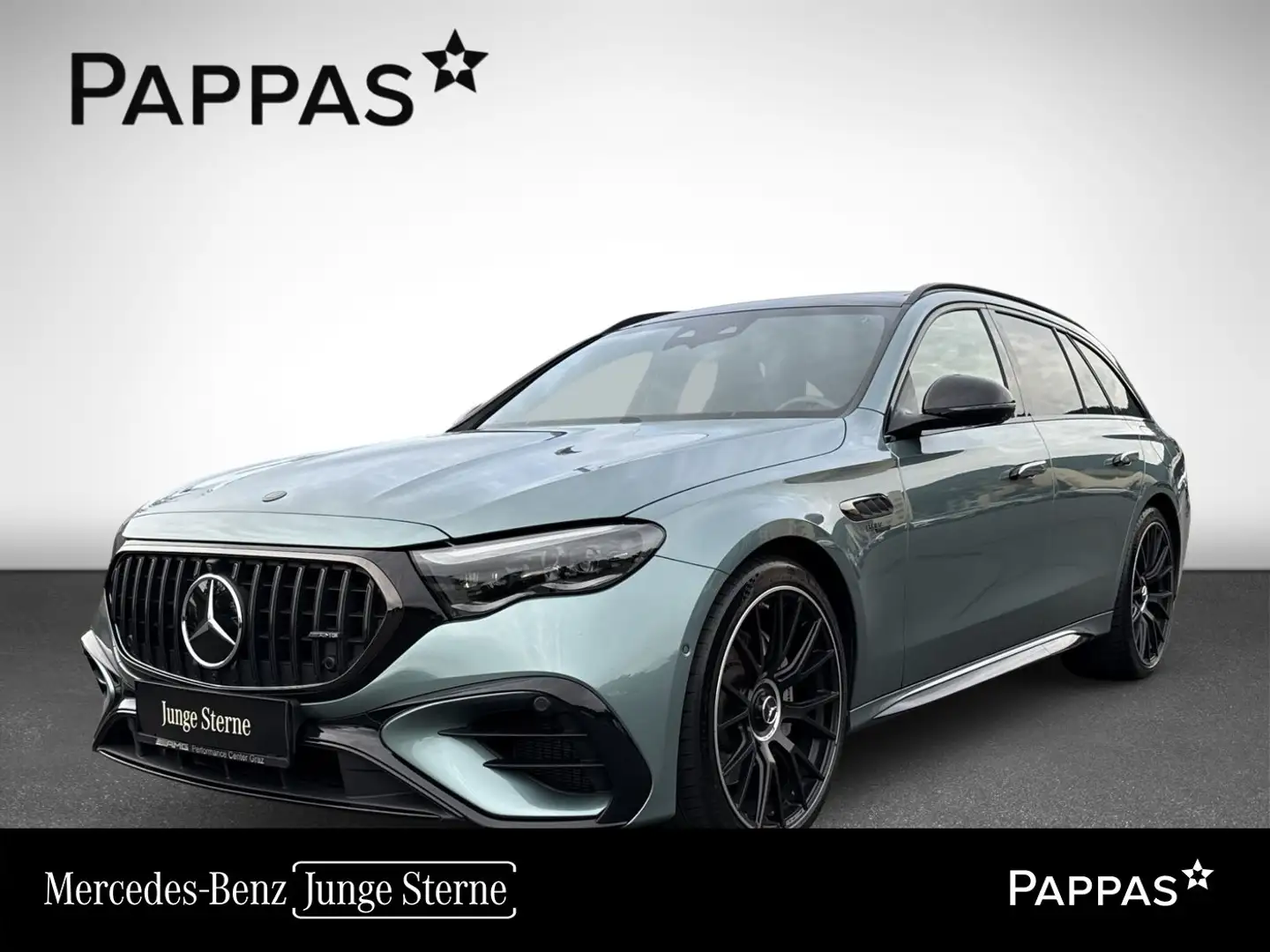Mercedes-Benz E 53 AMG Hybrid 4MATIC T-Modell LED AHK SHZ Silber - 1