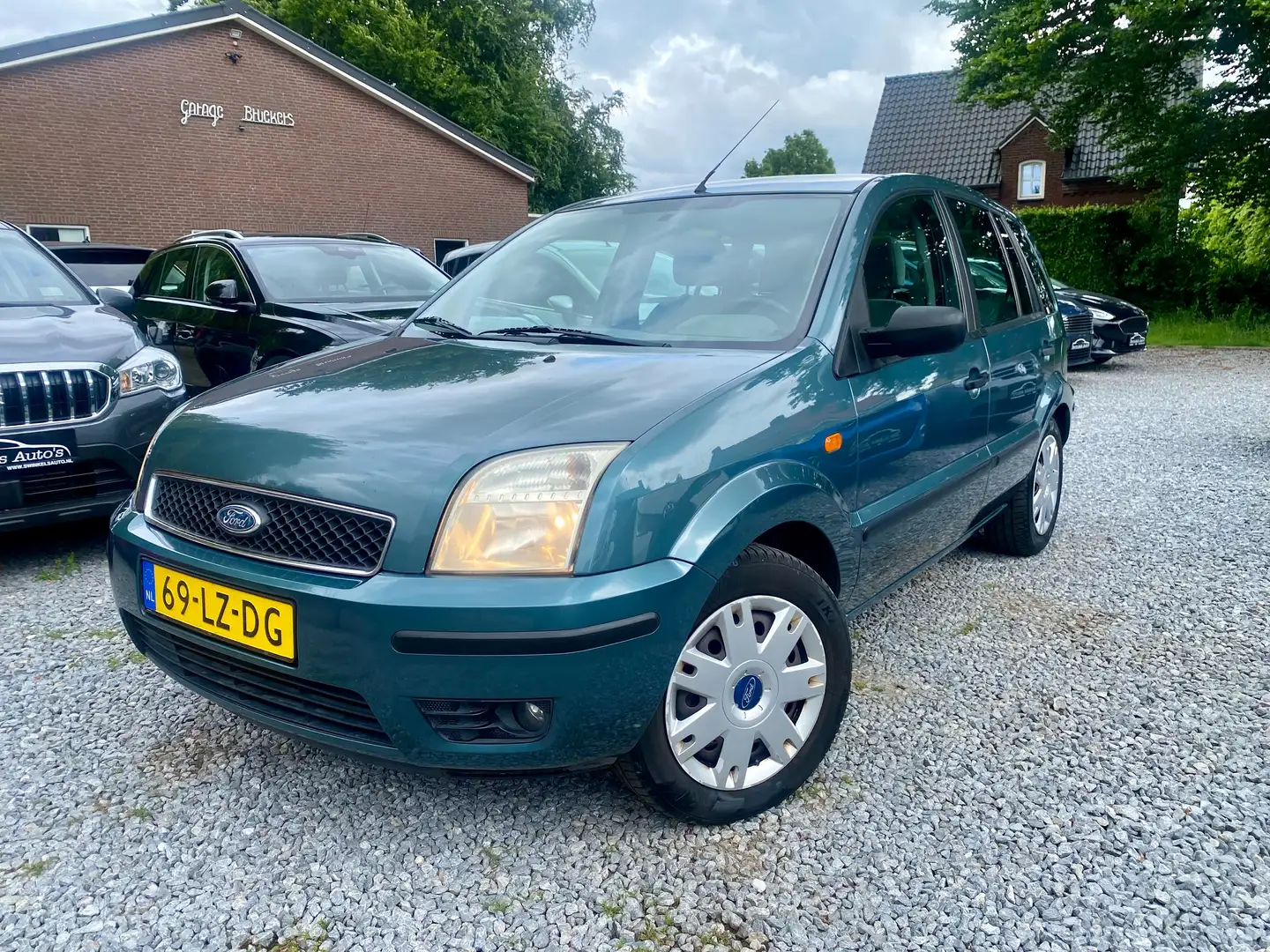 Ford Fusion 1.4-16V Luxury-airco-trekh.-verw. voorruit-el. ram Verde - 1