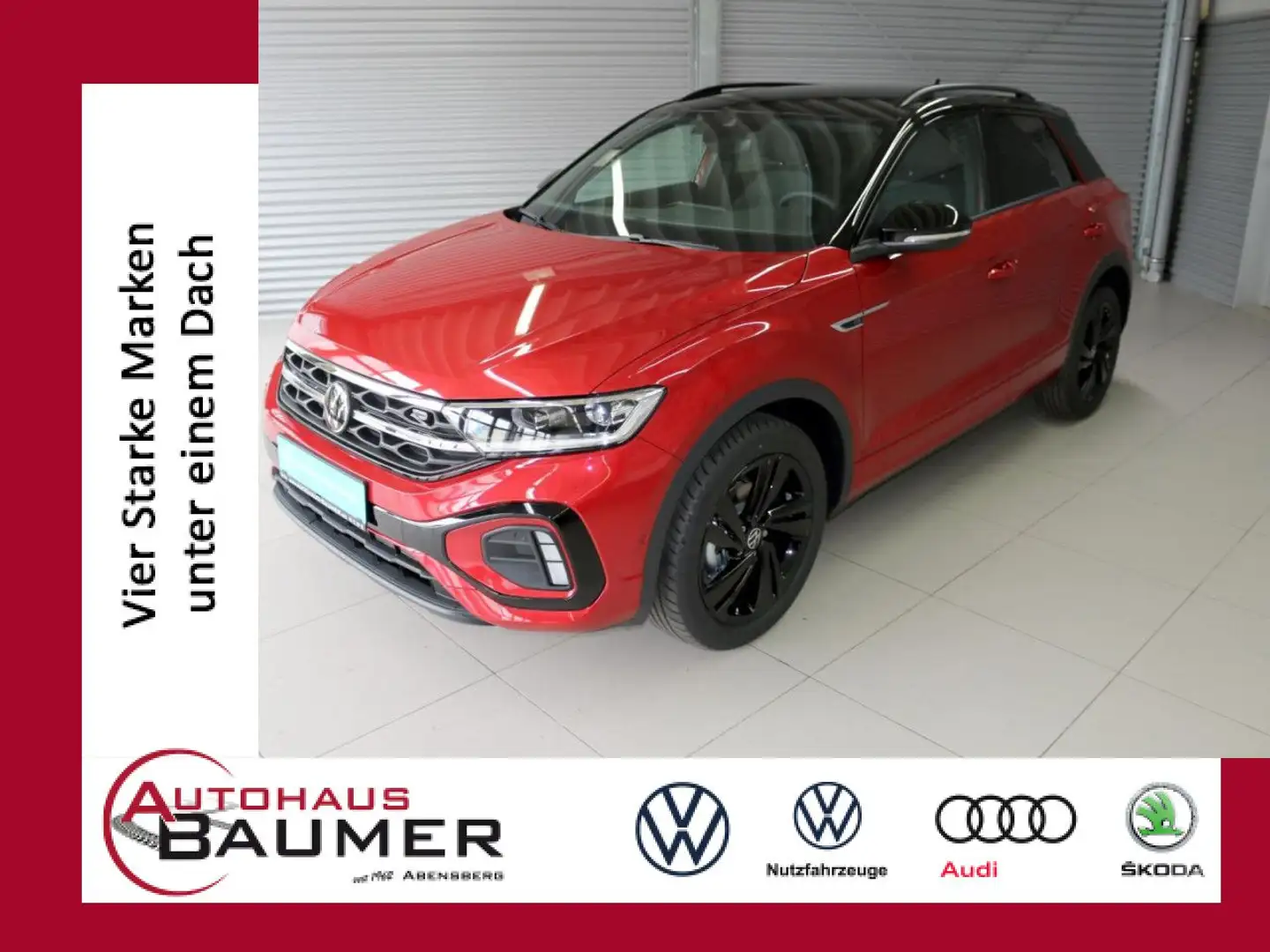 Volkswagen T-Roc R-Line 1.5 TSI DSG AHK Black-Style Kamera Rot - 1