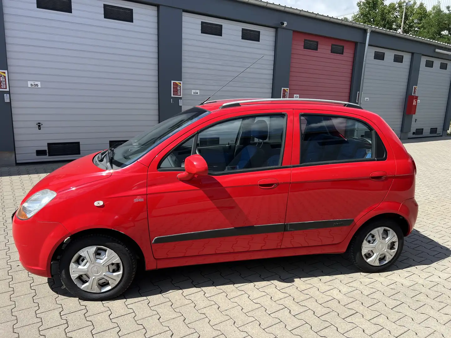 Chevrolet Matiz SE/*Klima*/El. Fensterheber/*Wenig KM*/TÜV NEU Rot - 2
