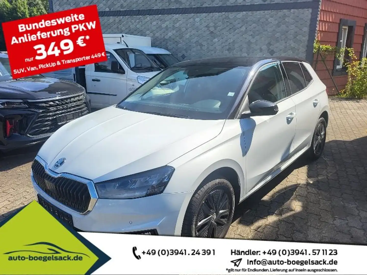 Skoda Fabia 1.5 TSI DSG SELECTION+ACC+VERKEHRSZEICHEN+ Alb - 1