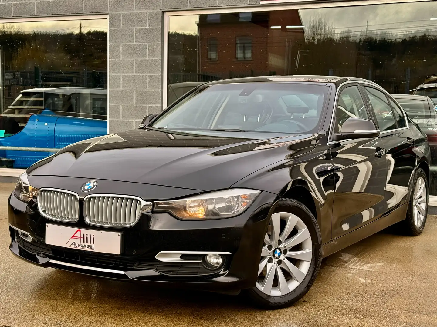 BMW 318 318 d*Pack Modern*Harman-Kardon*Gps*Rardar AV-AR* Noir - 1