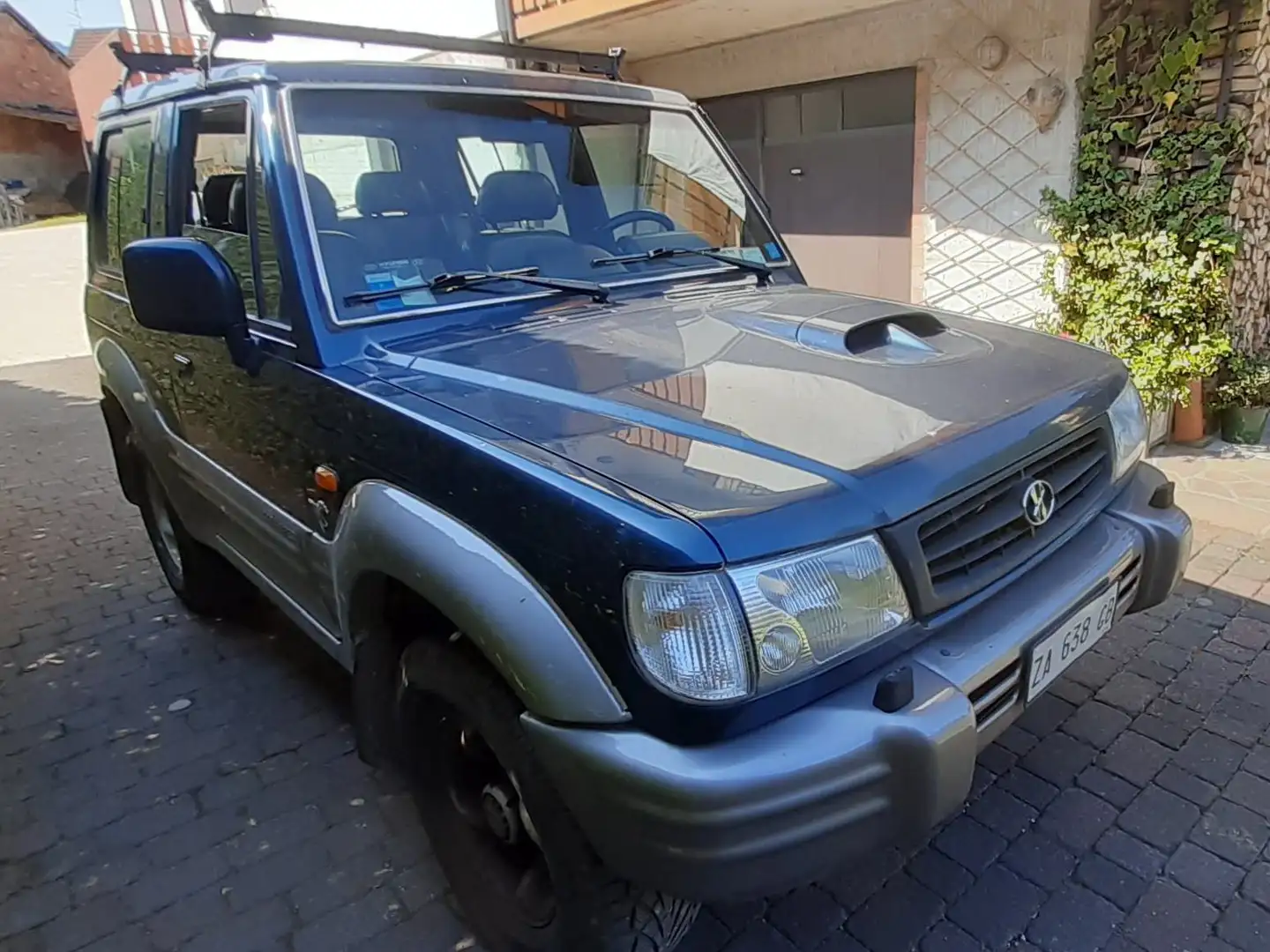 Hyundai Galloper Galloper 3p 2.5 tdi Max c/airbag Blau - 1