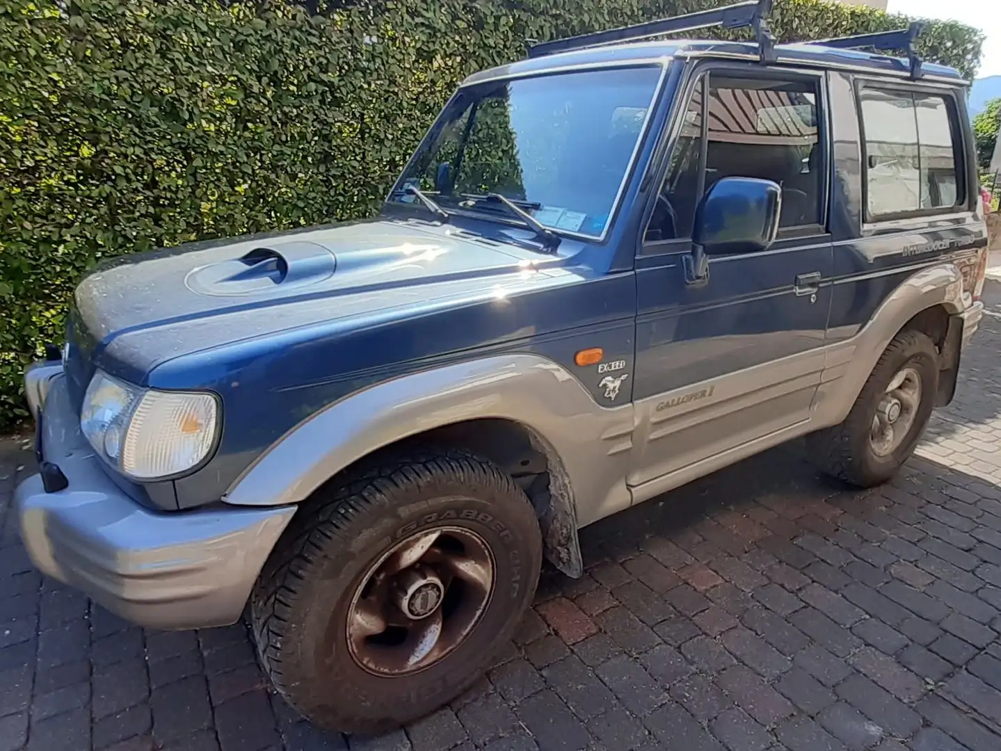 Hyundai Galloper Galloper 3p 2.5 tdi Max c/airbag Blau - 2