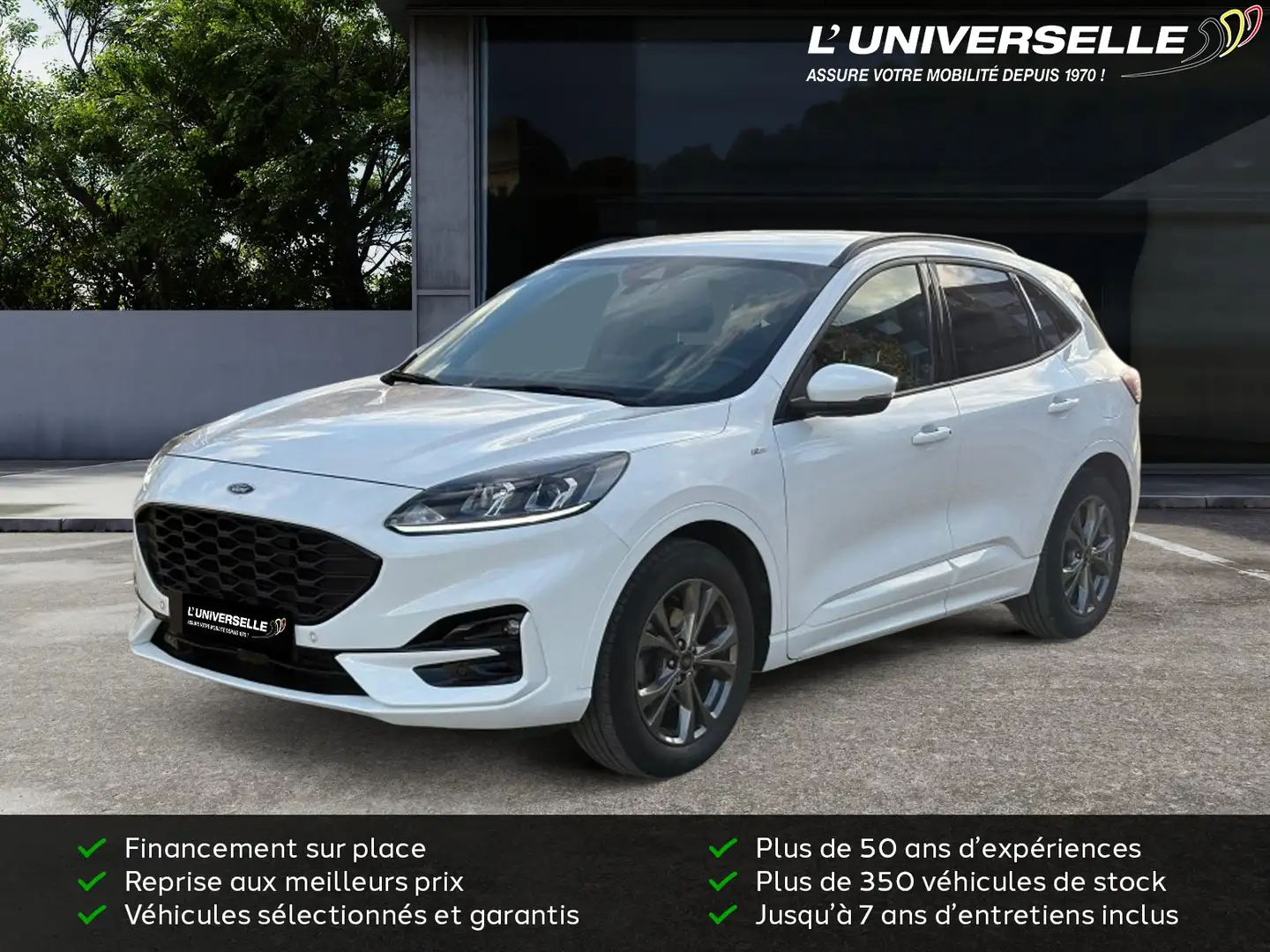 Ford Kuga ST LINE Wit - 1