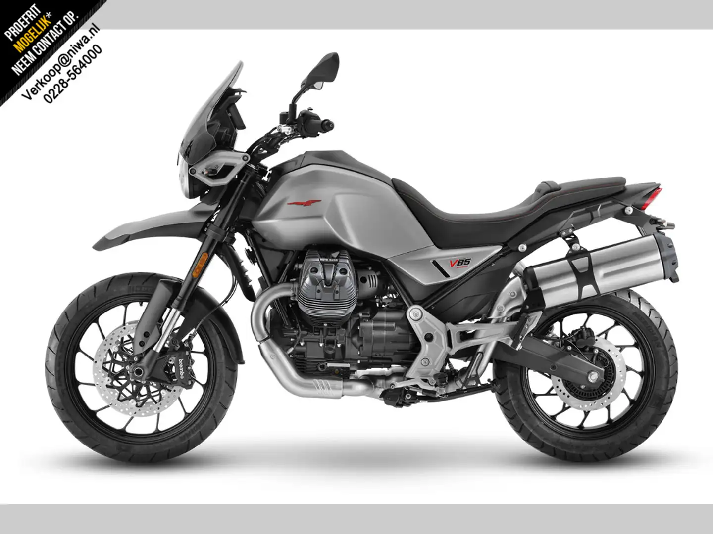 Moto Guzzi V 85 Strada Grey - 2