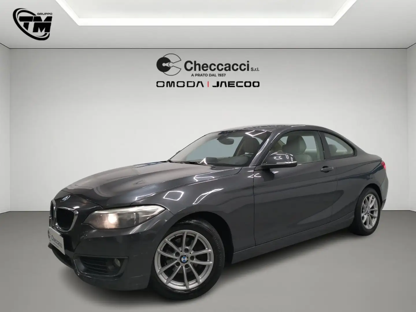 BMW 218 d Coupe * AUTOMATICA * EURO6 * Grau - 1
