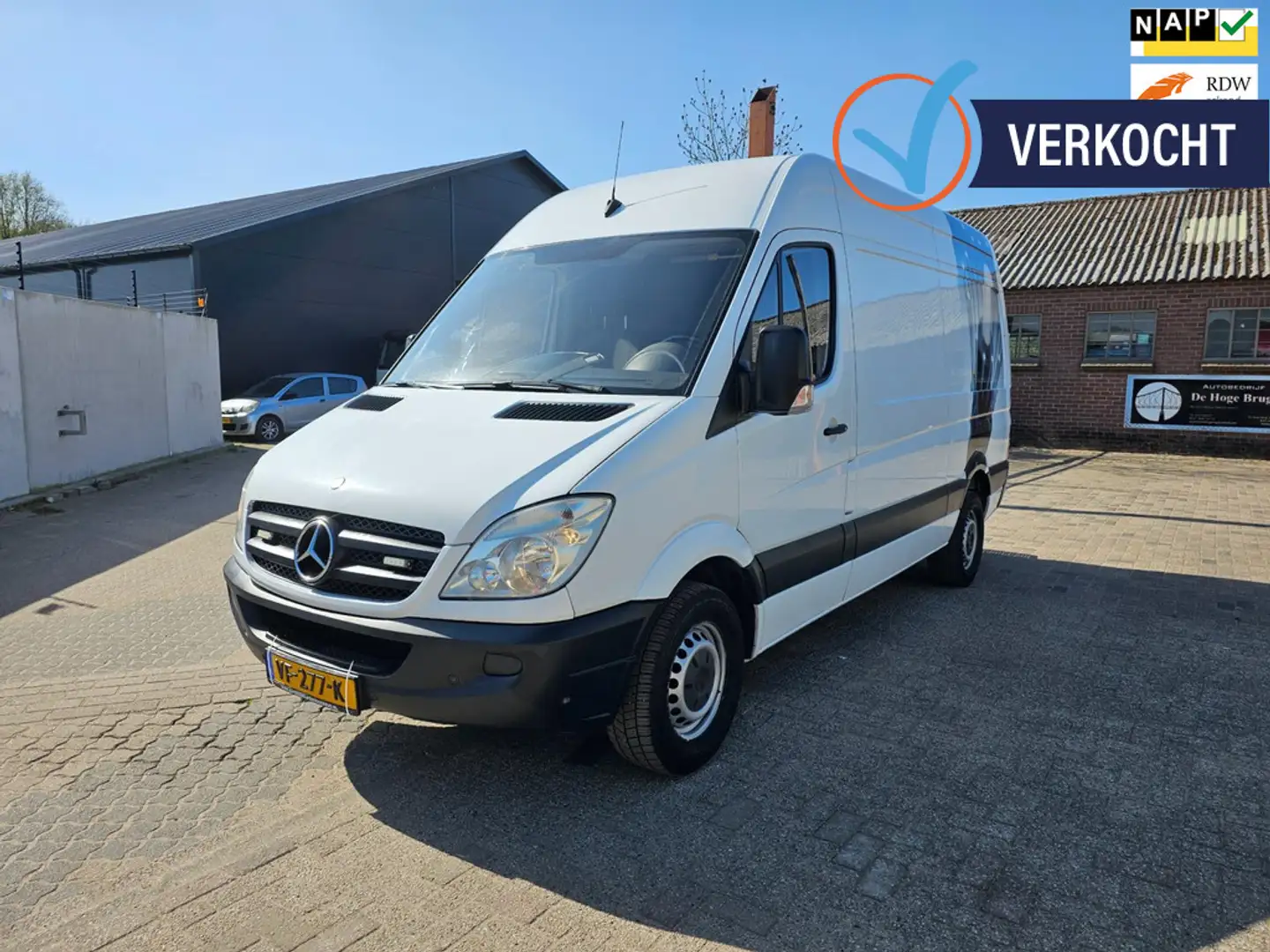 Mercedes-Benz Sprinter 413 2.2 CDI 366 HD APK,NAP,AIRCO,TREKHAAK, Weiß - 1