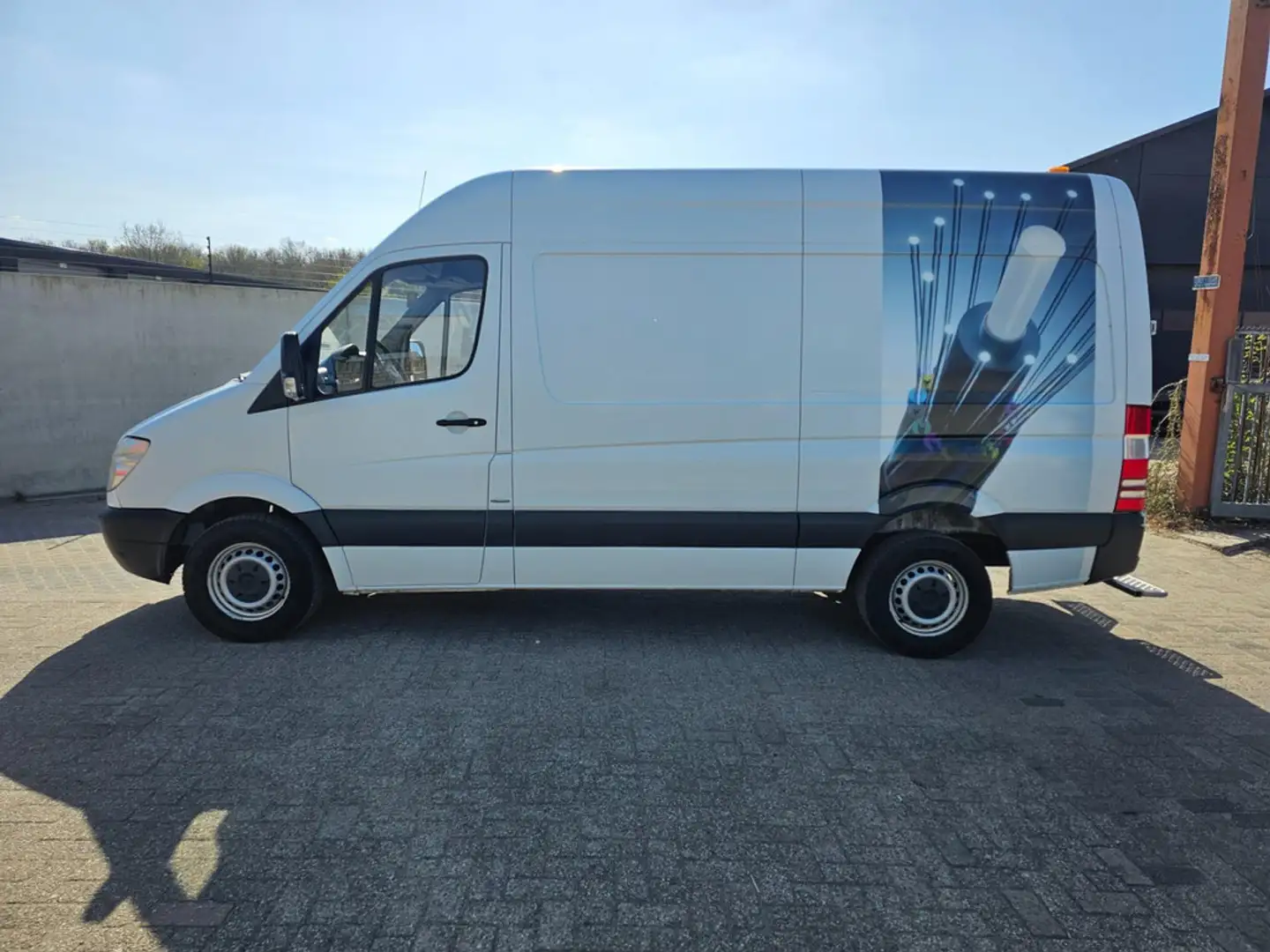 Mercedes-Benz Sprinter 413 2.2 CDI 366 HD APK,NAP,AIRCO,TREKHAAK, Blanco - 2