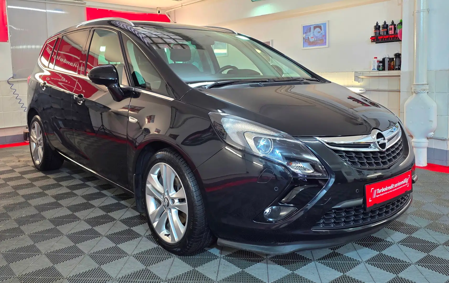 Opel Zafira Tourer 2,0 CDTI Ecotec Sport-Paket 7-Sitze Schwarz - 2